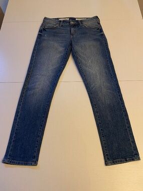 Pilcro and The Letterpress Slim Boyfriend Jeans Dark Wash Size 26